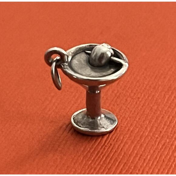 James Avery Jewelry - James Avery Retired Sterling Silver 3D Martini Glass Charm